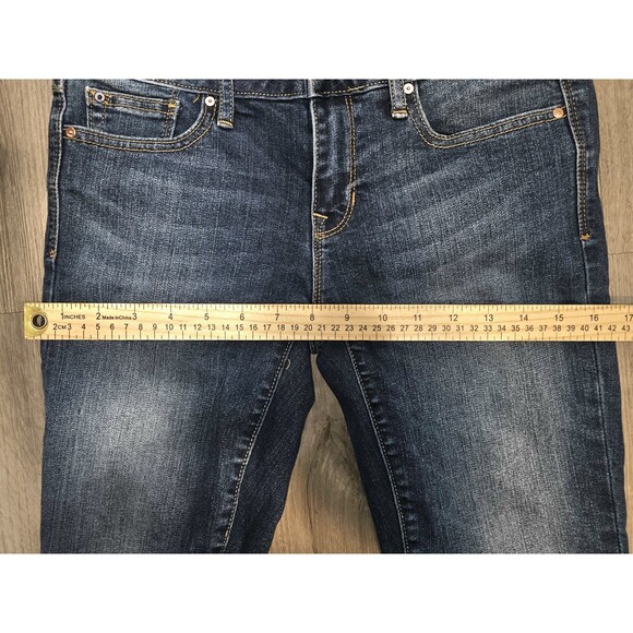 GAP 1969 Women's Curvy Bootcut Jeans Size 26S Blue Denim Medium Wash - Picture 9 of 12